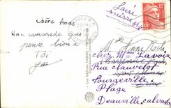 CPA Cauterets Cascades of the Step of the Bear