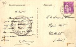 CPA Abbey Of Saint Wandrille the Cloister