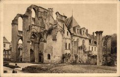 CPA Abbey of Saint Wandrille Ruins of the Abbey church