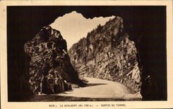 CPA Schluht Left the Tunnel