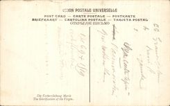 CPA Fra Bartholomeo Vierge Glorieuse Musee du Louvre paris 