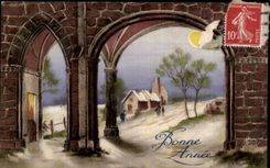CPA Bonne Annee