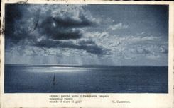 CPA Fantasy Italy Landscape