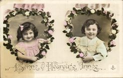 Corazones de los ninos de la fantasia de CPA