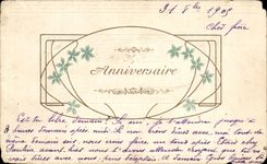 CPA Fantasy Flowers birthday