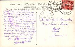 CPA Fantaisie Musee du Louvre Chauchard Corot la charette Souvenir de Marcoussis 1855