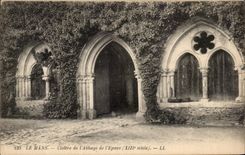 CPA Mans Cloister of the Abbey of the Wreck
