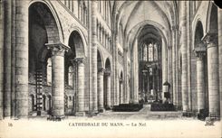 CPA Cathedral Of Mans the Nave