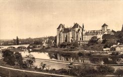 CPA the Abbey St Pierre de Solesmes On the Edge of the Sarthe