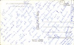 CPA Sands On the Sarthe the Bridge On Erve