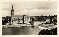 CPA Sands the Church Seen of the Castle