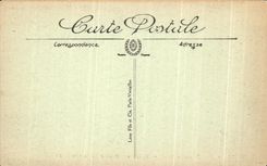 CPA Mans Details of the Porch of the Notre Dame Church of the Seam