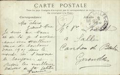 CPA Mans Seen On the Sarthe the Bridge of the Railroad