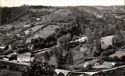 CPA the Alps Mancelles Saint Leonard Of the Wood Seen from Of High the Fork Pouring De Narbonne And