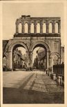 Ancient CPA Autun Roman Gate known as of Arroux