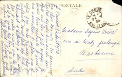 CPA Creusot Panoramic View Basin Of Marolle