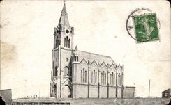 CPA Dieppe la iglesia Notre Dame de Bon Sercours