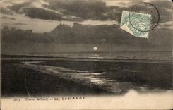 CPA Sunset Le Havre