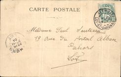 Ataque frontal principal benedictino del patio de CPA Fecamp del museo