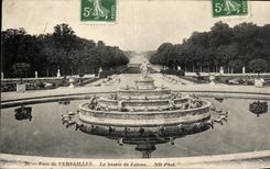 CPA Parc de Versailles Le bassin de Latone
