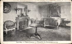 CPA Versailles Petit Trianon Chambre de Marie Antoinette
