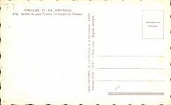 CPA Versailles Et Ses Merveilles Jardins Du Petit Trianon Le temple de l'Amour