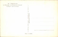 CPA Versailles Le Hameau Le Temple de l'Amour 