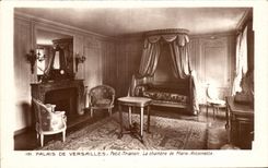 CPA Palais De Versailles Petit Tranon La Chambre de Marie Antoinette
