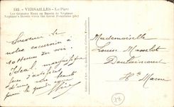 CPA Versailles Le Pare Les Grandes Eaux au Bassin de Neptune 