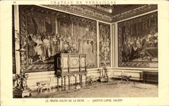 CPA Chateau De Versailles Le Grand Salon De la Reine 