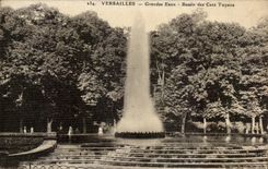 CPA Versailles Grandes Eaux Bassin des Cent Tuyaux