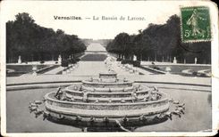 CPA Versailles Le Bassin de Latone