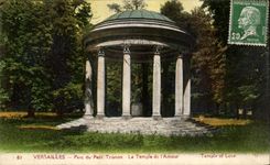 CPA Versailles Parc Du Petit Trianon Le Temple de l'Amour