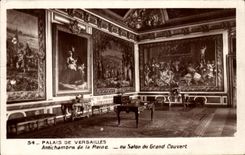 CPA Palais De Versailles Antichambre de La Reine au salon Du Grand Couvert