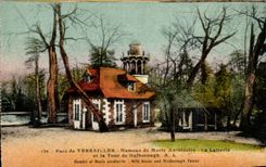 CPA Parc De Versailles Hameau de Marie Antoinette La Laiterie Et La Tour de Malborough