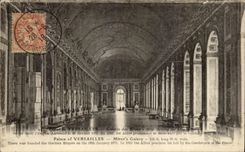 CPA Palais De Versailles Galerie des Glaces 