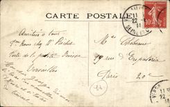 CPA Versailles Palais du Grand Trianon Facade Sur les Jardins Grosse Trianon