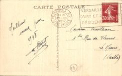 CPA Parc de Versailles Le Bassin de Neptune et les Grandes Eaux Fountain of Neptune