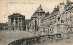 CPA Versailles Le Palais la Chapelle 