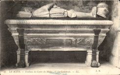 CPA Mans Tomb of the Count of Maine the Cathedral