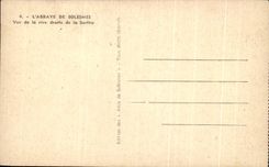 CPA the Abbey of Solesmes Seen of Right Bank of the Sarthe