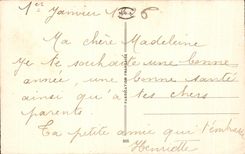 CPA Fantaisie Bonne annee