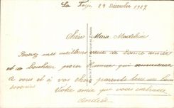 CPA Fantaisie Bonne annee