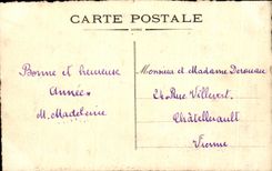 CPA Fantaisie Bonne annee
