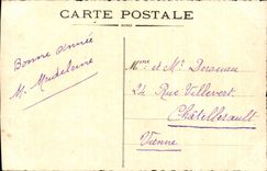 CPA Fantaisie Bonne annee 