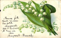 La fantasia de CPA florece el lirio de los valles