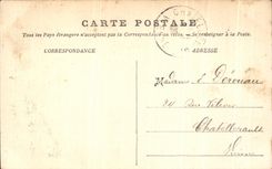 CPA Lourdes the funicular Train station higher