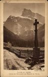 CPA Valley Of Giffre Crosses De Salvagny And Top of Dirty