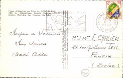 CPA Chaos of Needles to the Country of the Mount Blanc