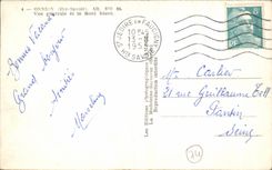 CPA Onnion View and the Mount Blanc